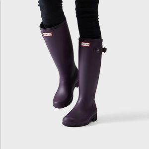 Hunter Purple Rain Boots